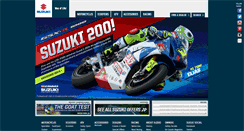 Desktop Screenshot of media.suzukicycles.com